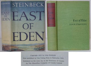 Item #003243 East of Eden. John Steinbeck