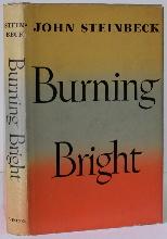 Item #003248 Burning Bright. John Steinbeck