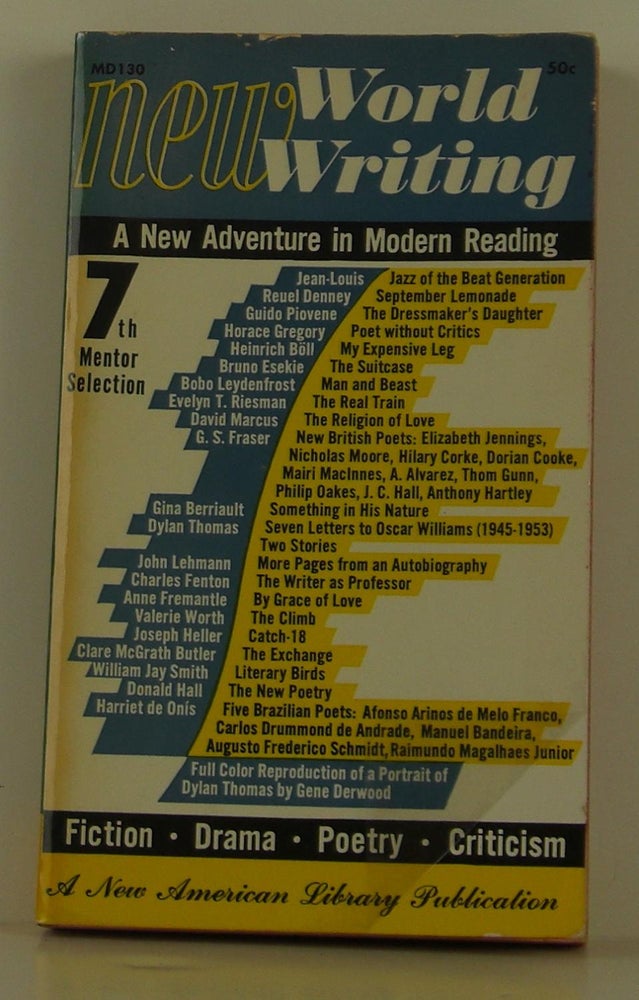 Item #003520 New World Writing. A New Adventure in Reading. 7th Mentor Selection. Joseph Heller.
