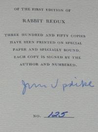 Item #003827 Rabbit Redux. John Updike