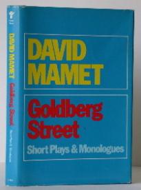 Item #004520 Goldberg Street: Short Plays & Monologues. David Mamet.