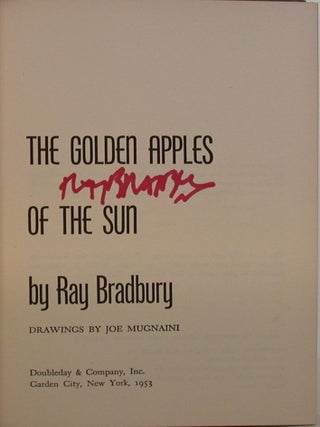 The Golden Apples of the Sun