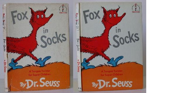 Item #005299 Fox in Socks. Dr. Seuss.