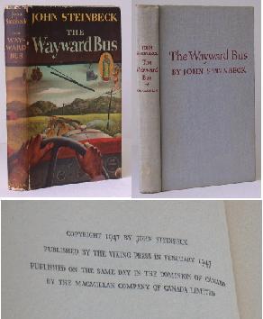 Item #005805 The Wayward Bus. John Steinbeck