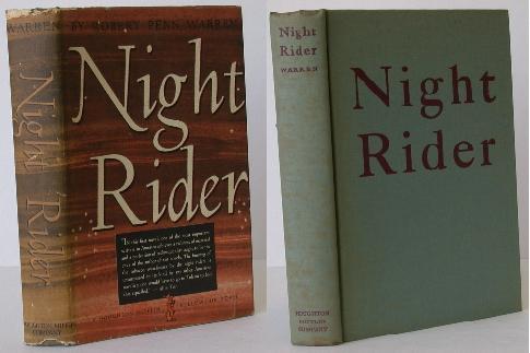 Item #005845 Night Rider. Robert Penn Warren.