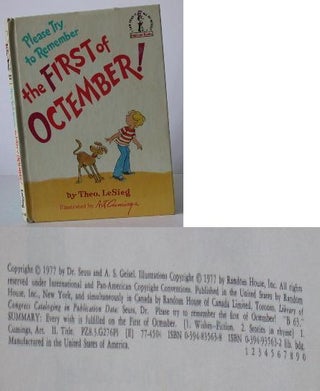 Item #005987 Please Try to Remember the First of Octember! Theo Lesieg, Seuss Dr., Art Cumings,...