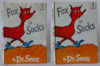 Item #010122 Fox in Socks. Seuss Dr
