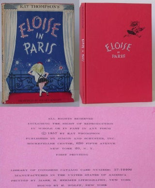 Item #010174 Eloise in Paris. Kay Thompson