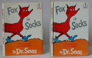 Item #010299 Fox in Socks. Seuss Dr