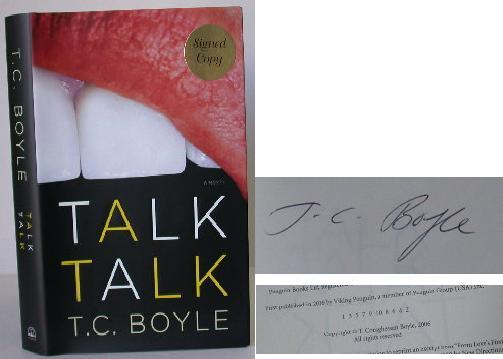 Item #010304 Talk Talk. Tom Coraghessan Boyle.
