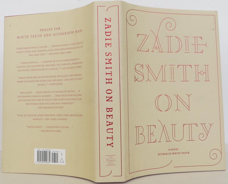 Item #010320 On Beauty. Zadie Smith.