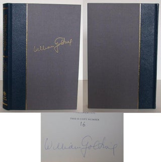 Item #0104372 A Bibliography 1934-1993. William Golding