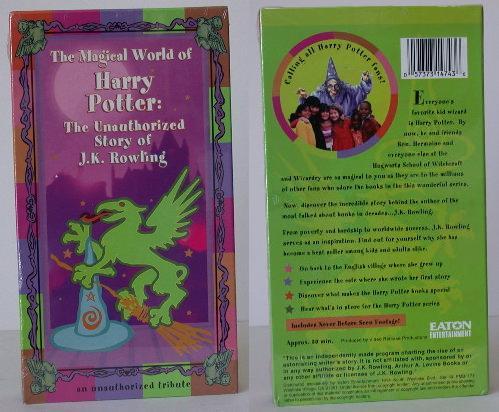 Item #0104518 The Magical World of Harry Potter: The Unauthorized Story of J.K. Rowling. J. K. Rowling.