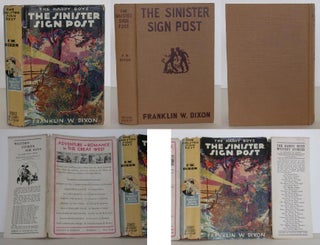 Item #0104696 The Hardy Boys: The Sinister Sign Post. Franklin Dixon