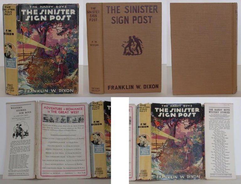Item #0104696 The Hardy Boys: The Sinister Sign Post. Franklin Dixon.