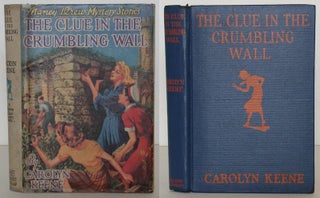 Item #0104862 Nancy Drew Mystery Stories: The Clue in the Crumbling Wall. Carolyn Keene