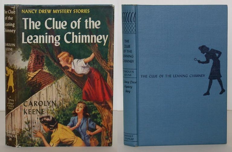 Item #0104863 Nancy Drew Mystery Stories: The Clue of the Leaning Chimney. Carolyn Keene.