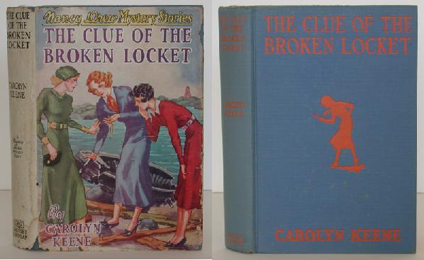 Item #0104895 Nancy Drew Mystery Stories: The Clue of the Broken Locket. Carolyn Keene.