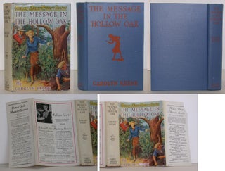 Item #0104976 Nancy Drew Mystery Stories: The Message in the Hollow Oak. Carolyn Keene