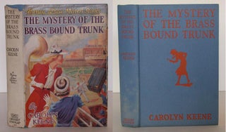 Item #0105077 Nancy Drew Mystery Stories: The Mystery of the Brass Bound Trunk. Carolyn Keene