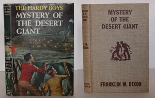 Item #0105082 The Hardy Boys: Mystery of the Desert Giant. Franklin Dixon