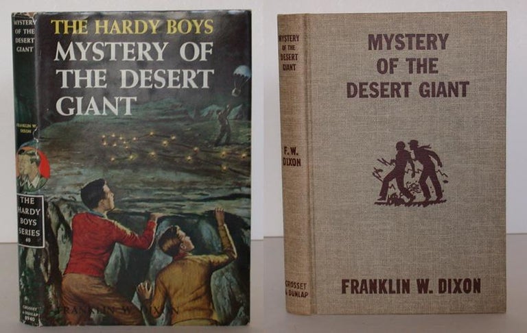Item #0105082 The Hardy Boys: Mystery of the Desert Giant. Franklin Dixon.