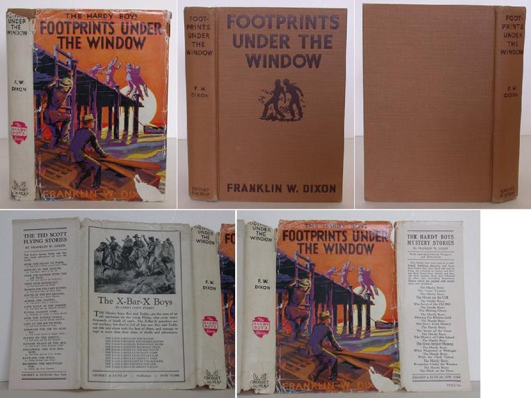Item #0105284 The Hardy Boys: Footprints Under the Window. Franklin Dixon.