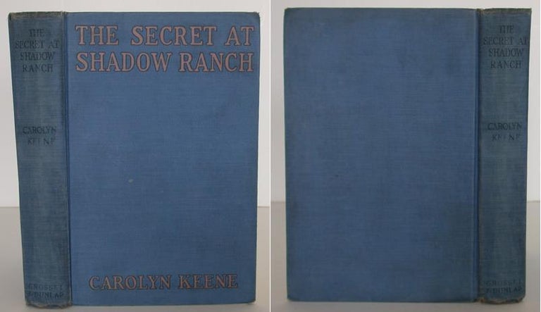 Item #0105294 Nancy Drew Mystery Stories: The Secret at Shadow Ranch. Carolyn Keene.
