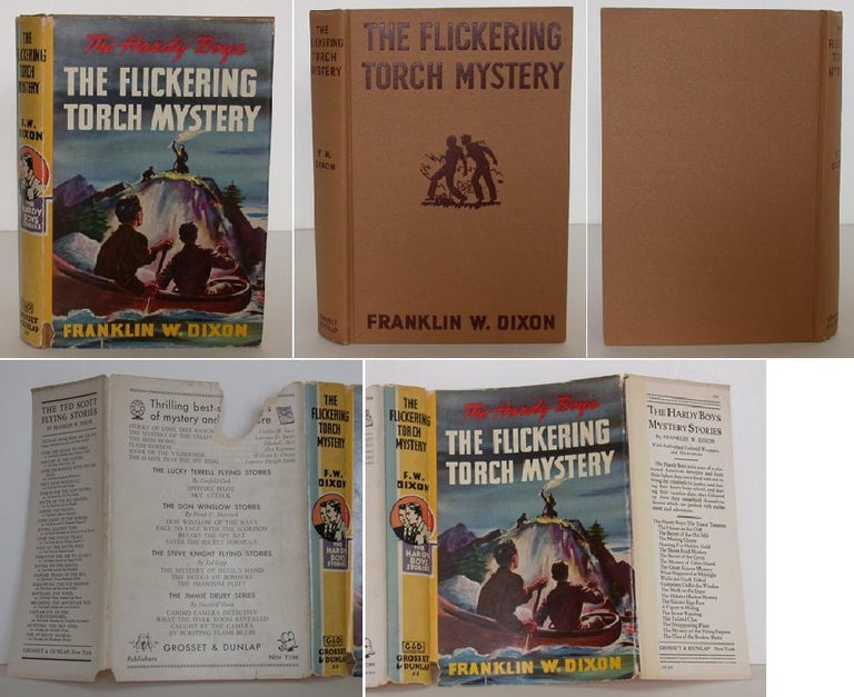Item #0105295 The Hardy Boys: The Flickering Torch Mystery. Franklin Dixon.
