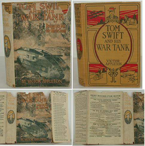 Item #0105686 Tom Swift and His War Tank. Victor Appleton.