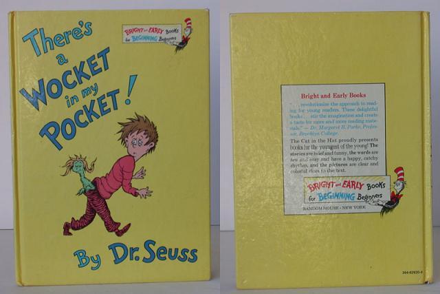 Item #010680 There's a Wocket in my Pocket. Seuss Dr.