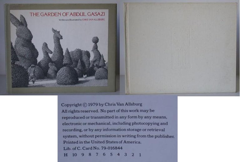 Item #010730 The Garden of Abdul Gasazi. Chris Van Allsburg.