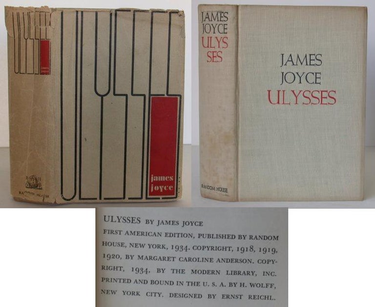 Item #010766 Ulysses. James Joyce.