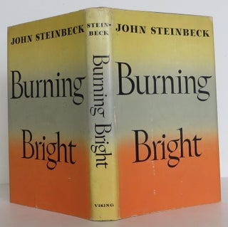 Item #106296 Burning Bright. John Steinbeck