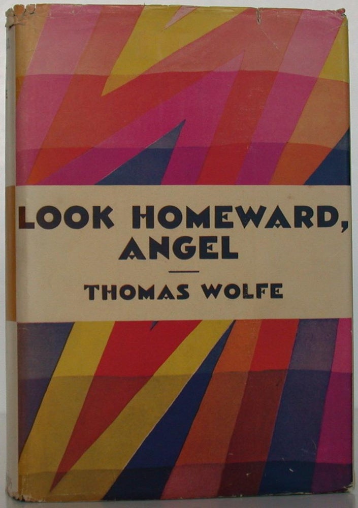 Item #106936 Look Homeward Angel. Thomas Wolfe.