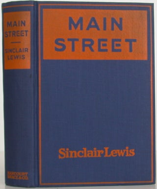 Item #107149 Main Street. Sinclair Lewis