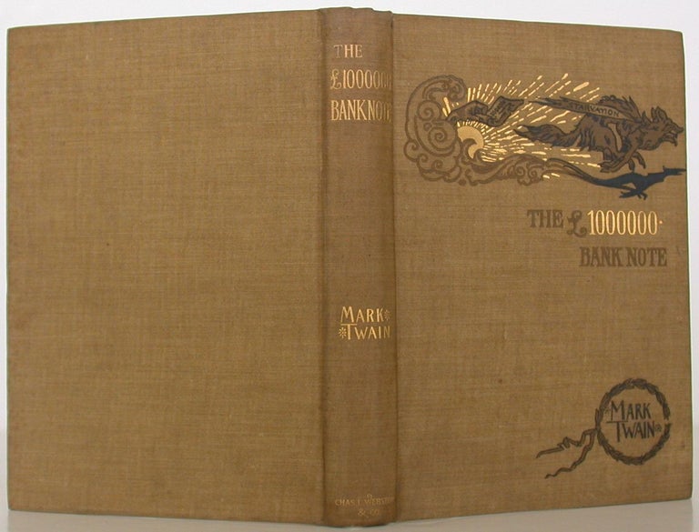 Item #107329 The L 1,000,000. Bank Note And Other Stories. Mark Twain.