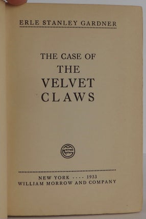 The Case of the Velvet Claws