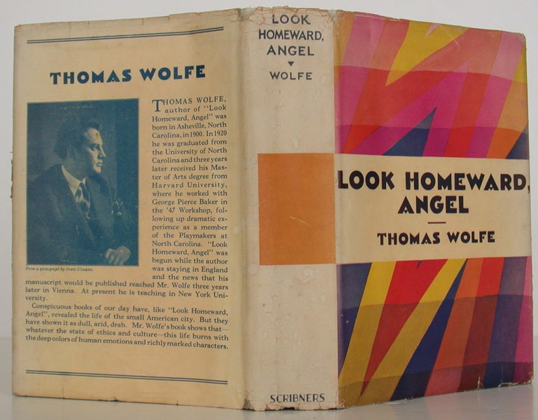 Item #108106 Look Homeward, Angel. Thomas Wolfe.