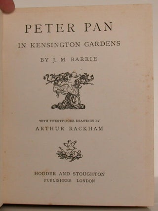 Peter Pan in Kensington Gardens
