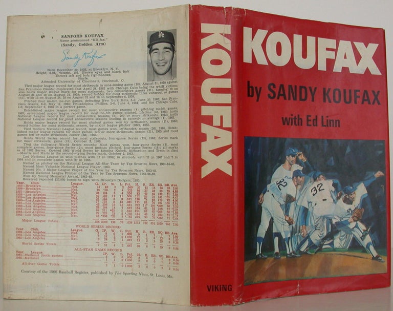 Item #108165 Koufax. Sandy Koufax.