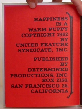 Happiness is a Warm Puppy