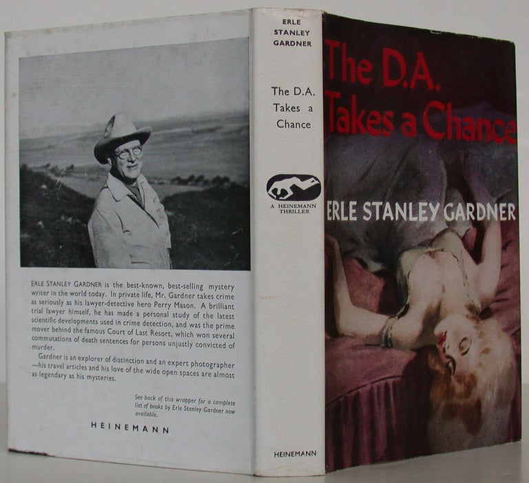 Item #110007 The D.A. Takes a Chance. Erle Stanley Gardner.