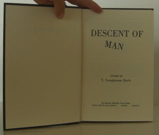 Descent of Man. an Atlantic Monthly Press Book: Stories