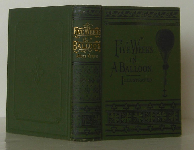 Item #110060 Five Weeks in a Balloon -- Illustrated. Jules Verne.
