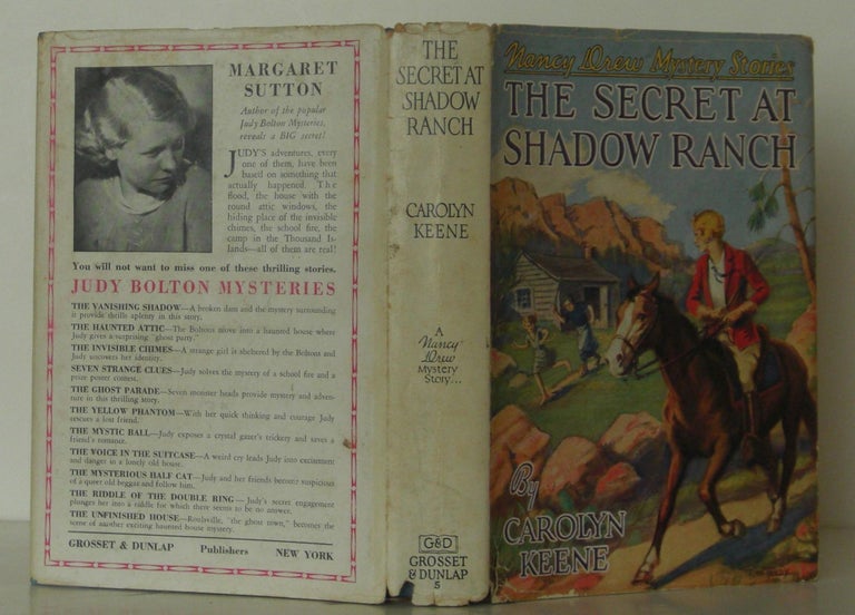 Item #110064 Nancy Drew The Secret at Shadow Ranch. Carolyn Keene.