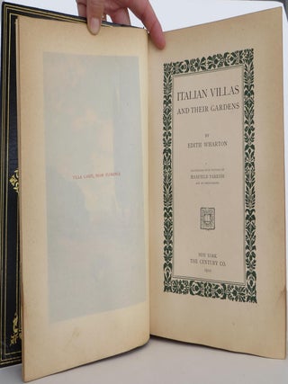 Italian Villas and Their Gardens