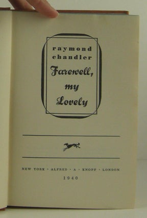 Farewell My Lovely