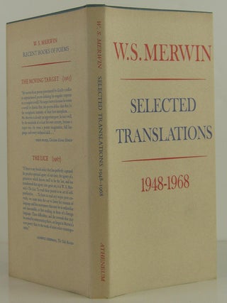 Selected Translations 1948-1968. W. S. Merwin.