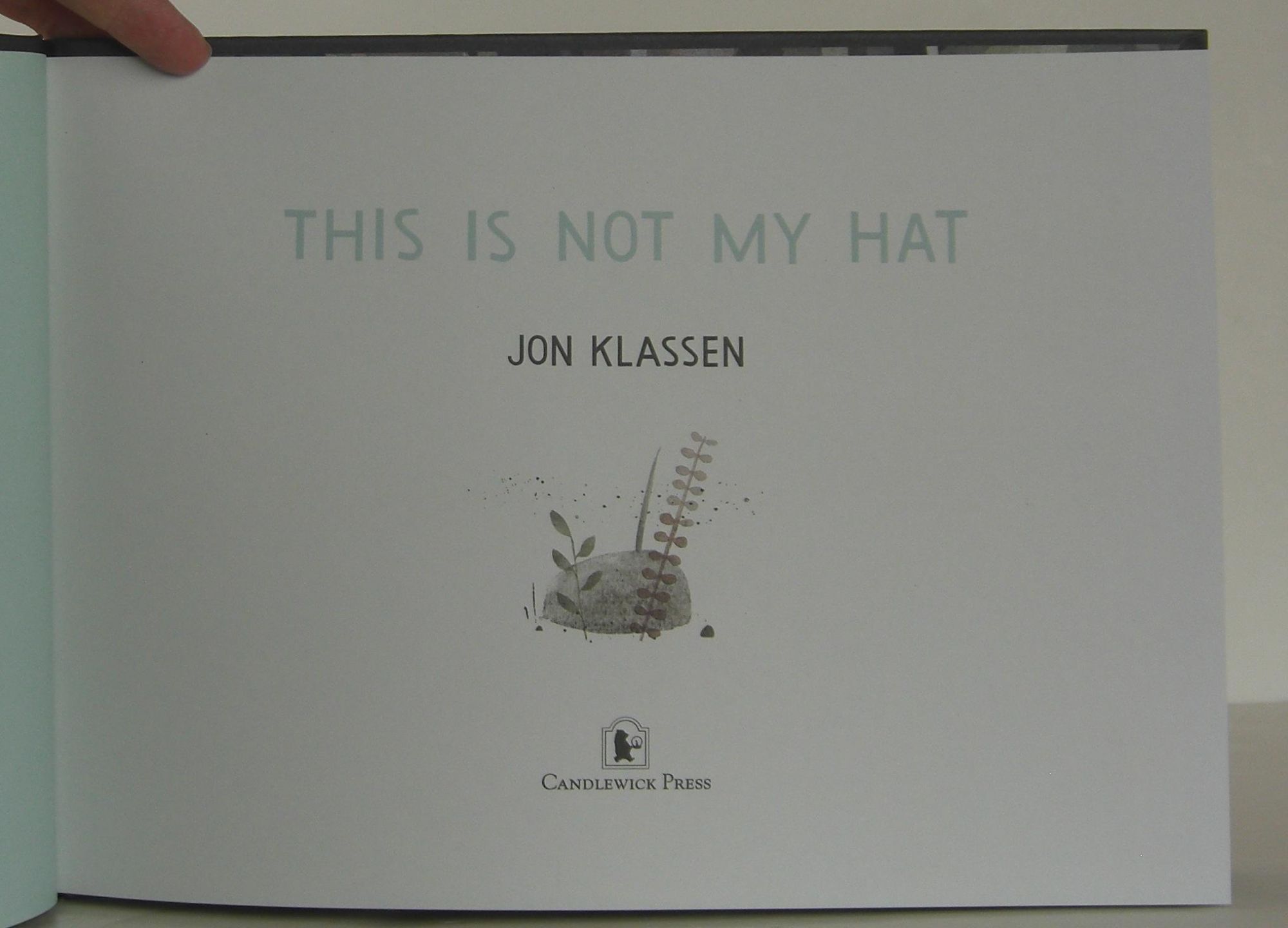 This is Not My Hat | Jon Klassen | 1st Edition